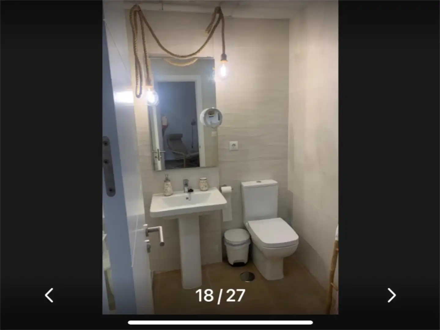 Wohnung zur Miete in Avenida Joaquín Sabina, 3, Aguadulce - Almadraba - Punta Candor Badezimmer von Wohnung zur Miete in Rota mit Klimaanlage, Heizung und Privatgarten