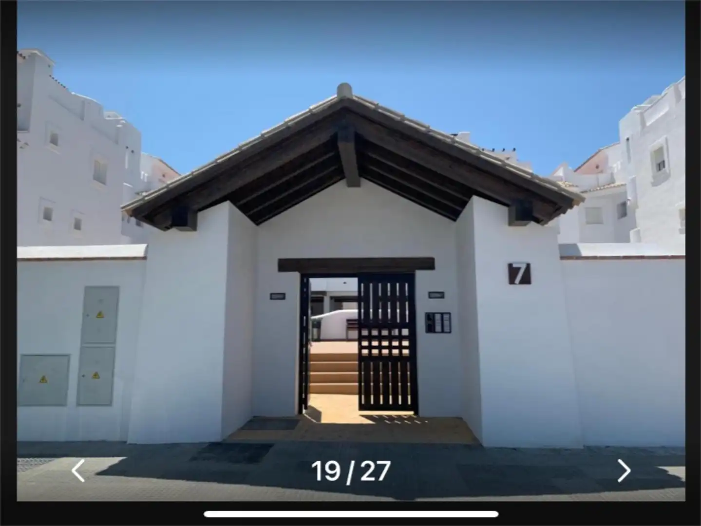 Wohnung zur Miete in Avenida Joaquín Sabina, 3, Aguadulce - Almadraba - Punta Candor Außenansicht von Wohnung zur Miete in Rota mit Klimaanlage, Heizung und Privatgarten