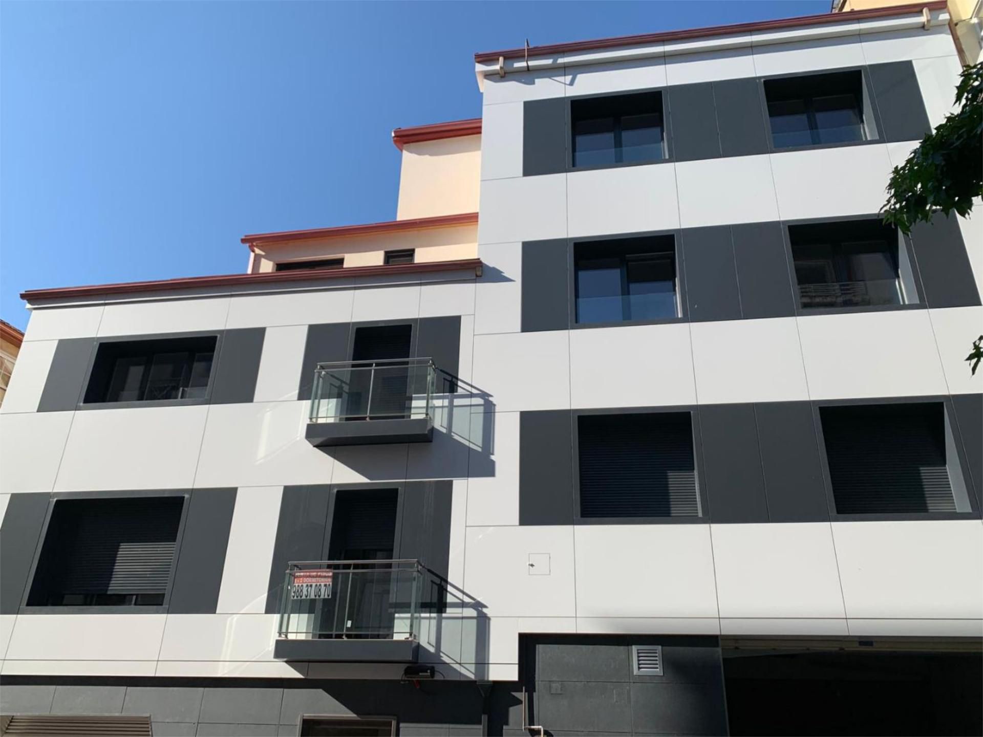 Exterior view of Flat for sale in Ourense Capital   with Heating, Parquet flooring and Terrace