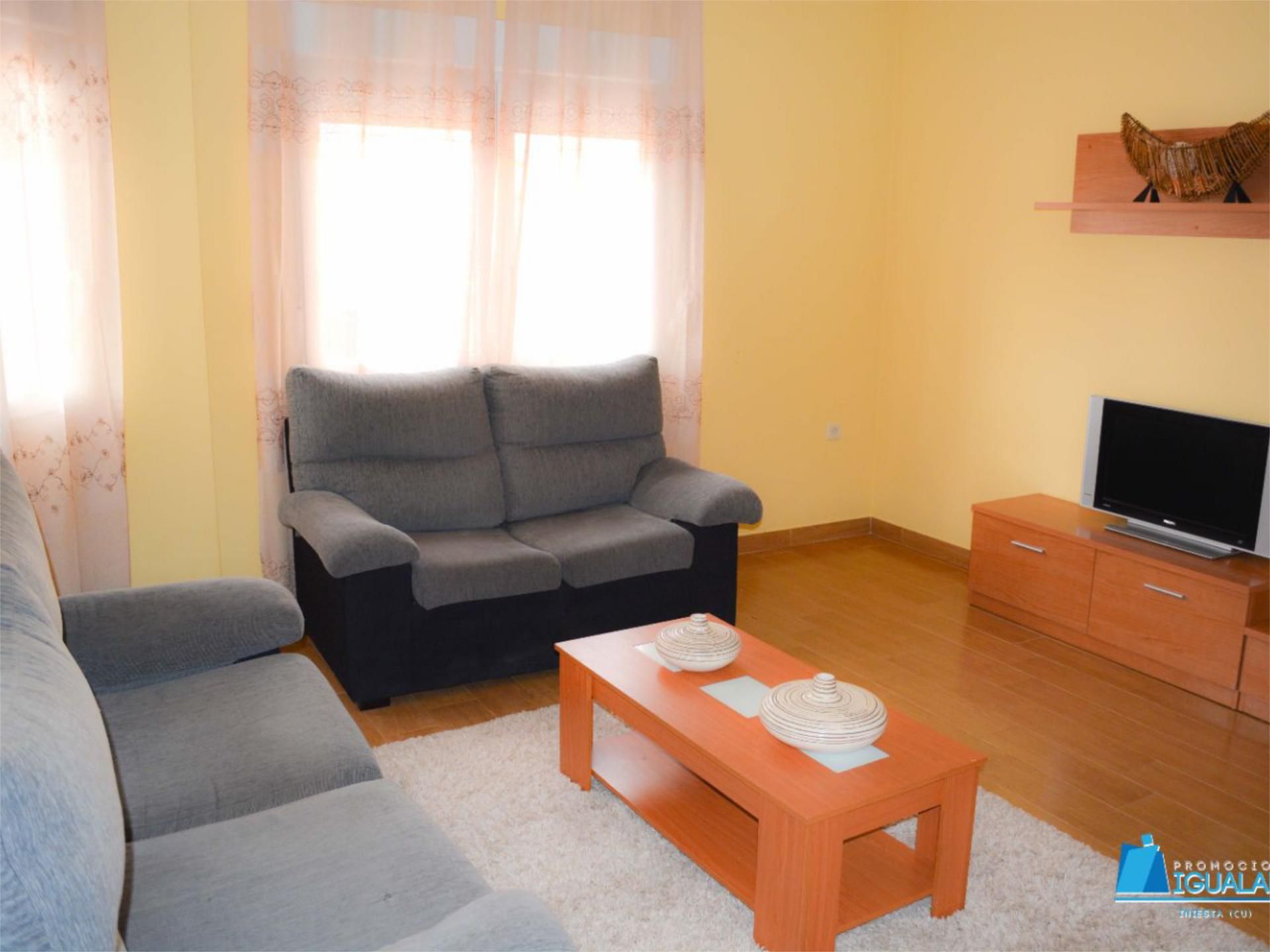 Living room of Flat to rent in Motilla del Palancar  with Heating, Terrace and Furnished