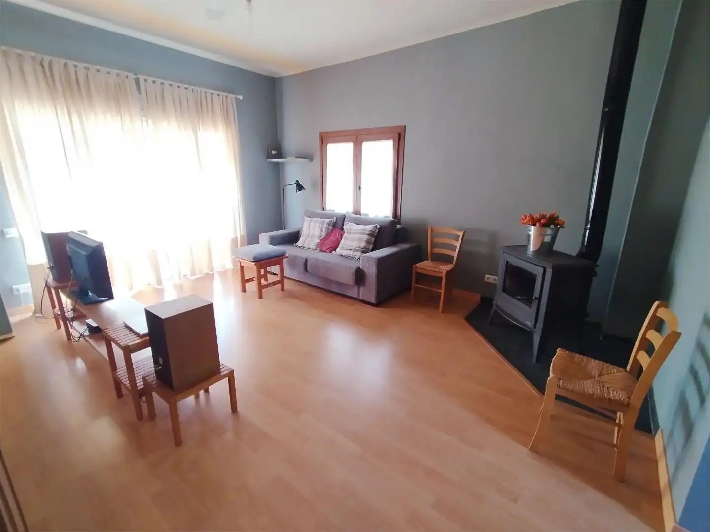 Wohnung zum Verkauf in Carrer Bogatell, 1, La Secuita Wohnzimmer von Wohnung zum Verkauf in La Secuita mit Heizung, Privatgarten und Parkett