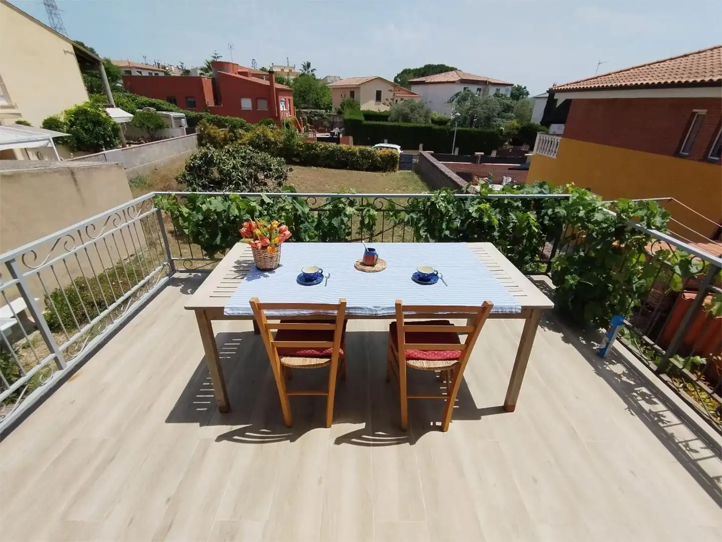 Wohnung zum Verkauf in Carrer Bogatell, 1, La Secuita Terrasse von Wohnung zum Verkauf in La Secuita mit Heizung, Privatgarten und Parkett