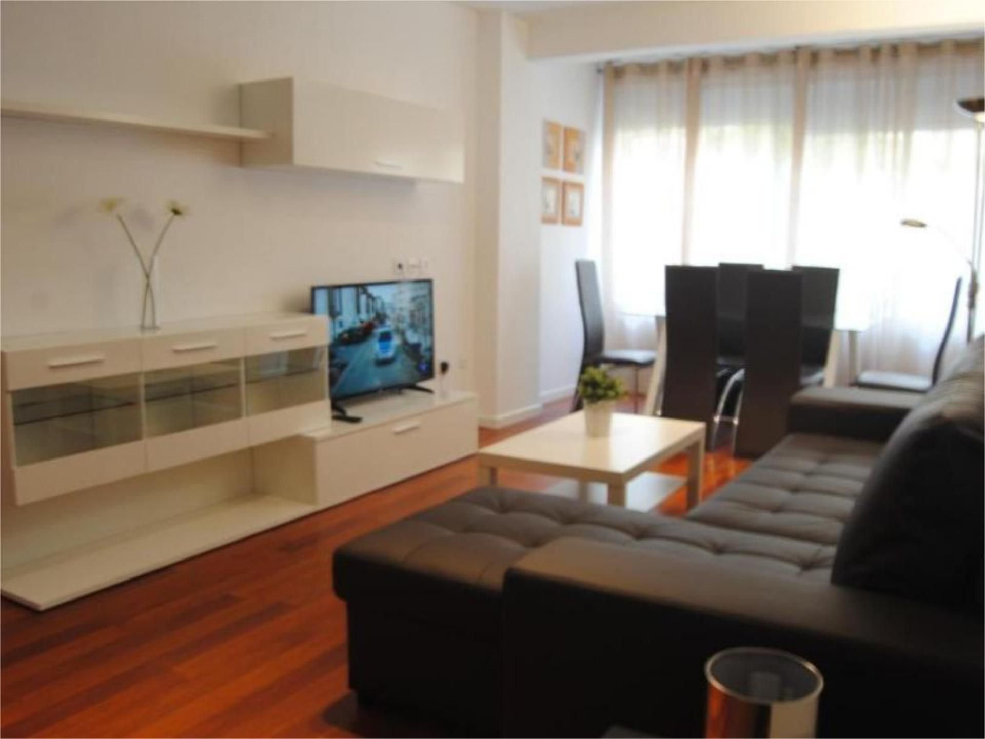 Living room of Flat to rent in Málaga Capital  with Air Conditioner, Heating and Parquet flooring