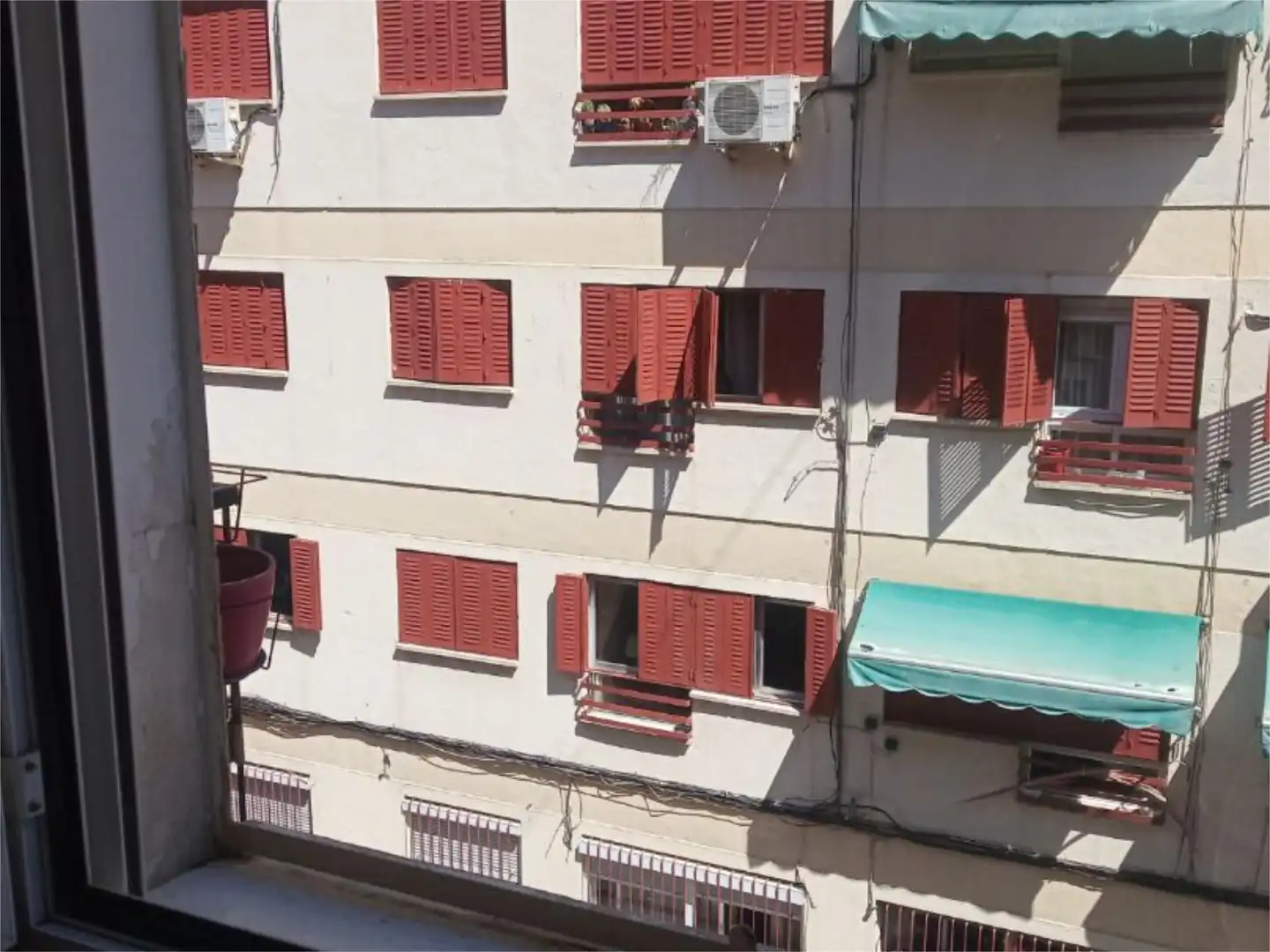 Balcony of Flat for rent in Madrid  with Air Conditioner, Heating and Parquet flooring