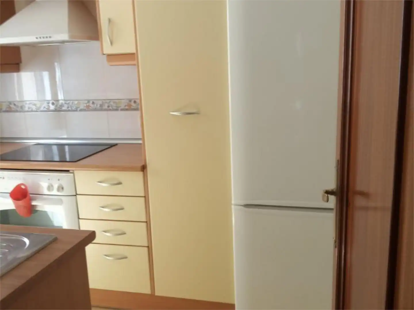 Kitchen of Flat for rent in Madrid  with Air Conditioner, Heating and Parquet flooring