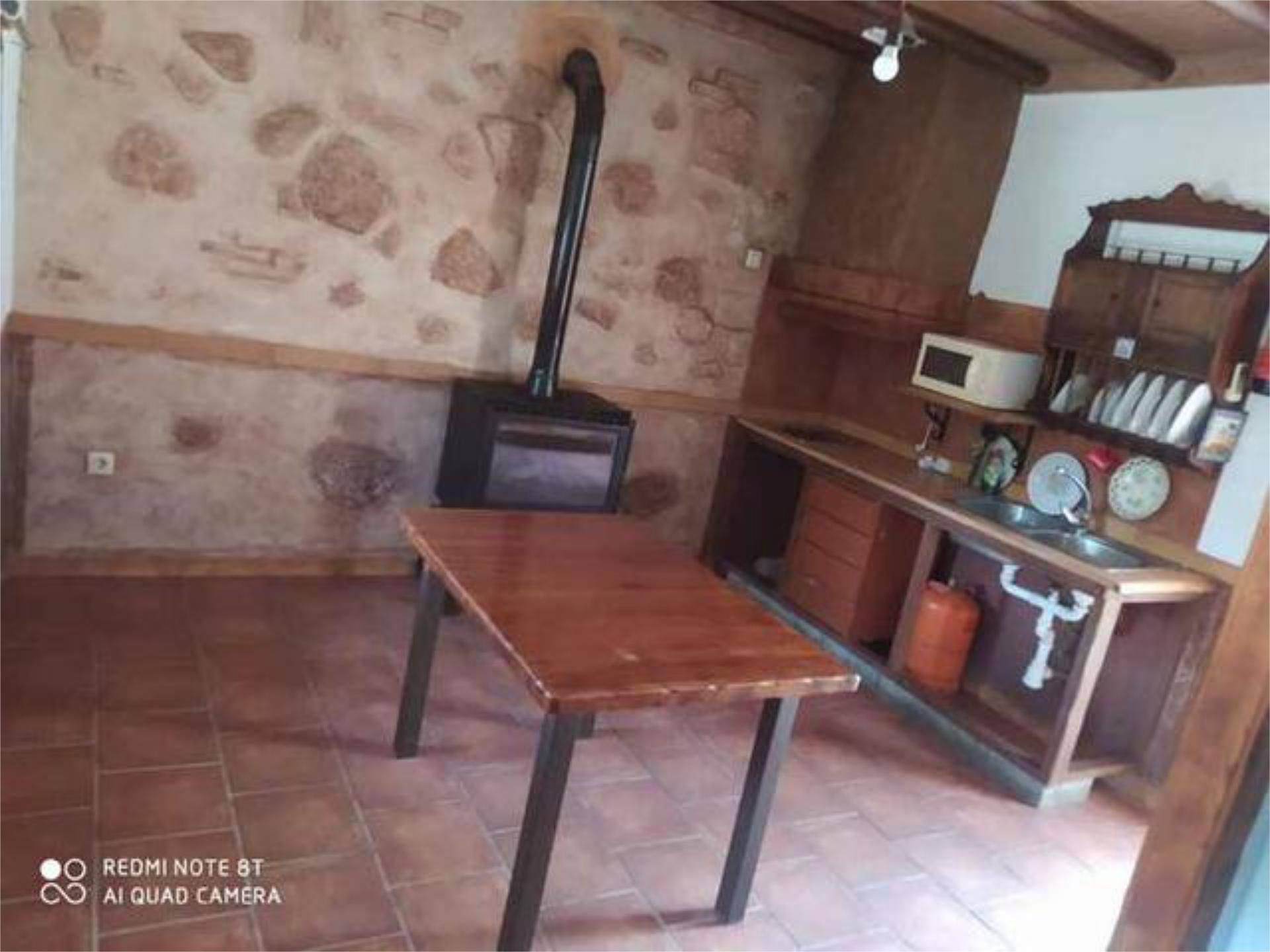 Cuina de Apartament de lloguer en Villaviciosa de Córdoba amb Jardí privat i Terrassa