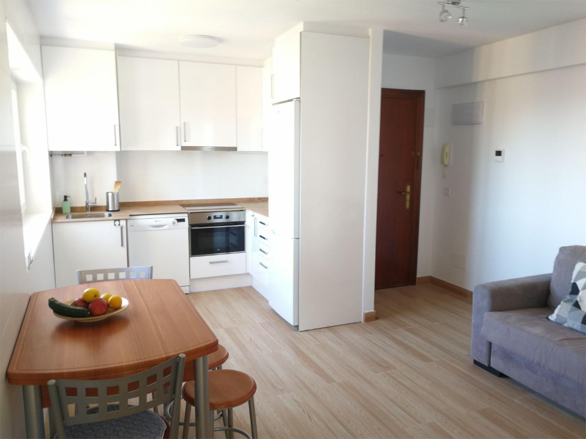 Kitchen of Flat to rent in Santander  with Heating and Furnished