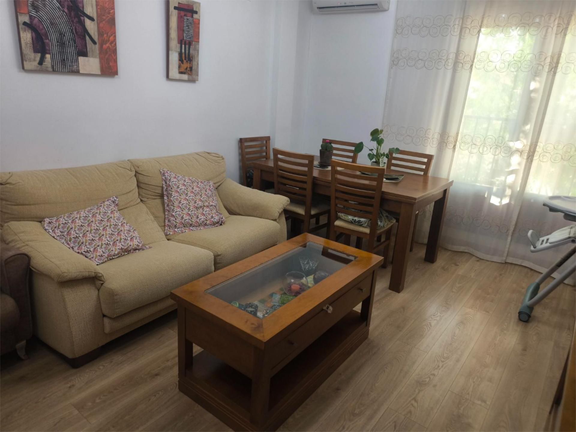 Living room of Flat for sale in Ciudad Real Capital  with Air Conditioner and Balcony
