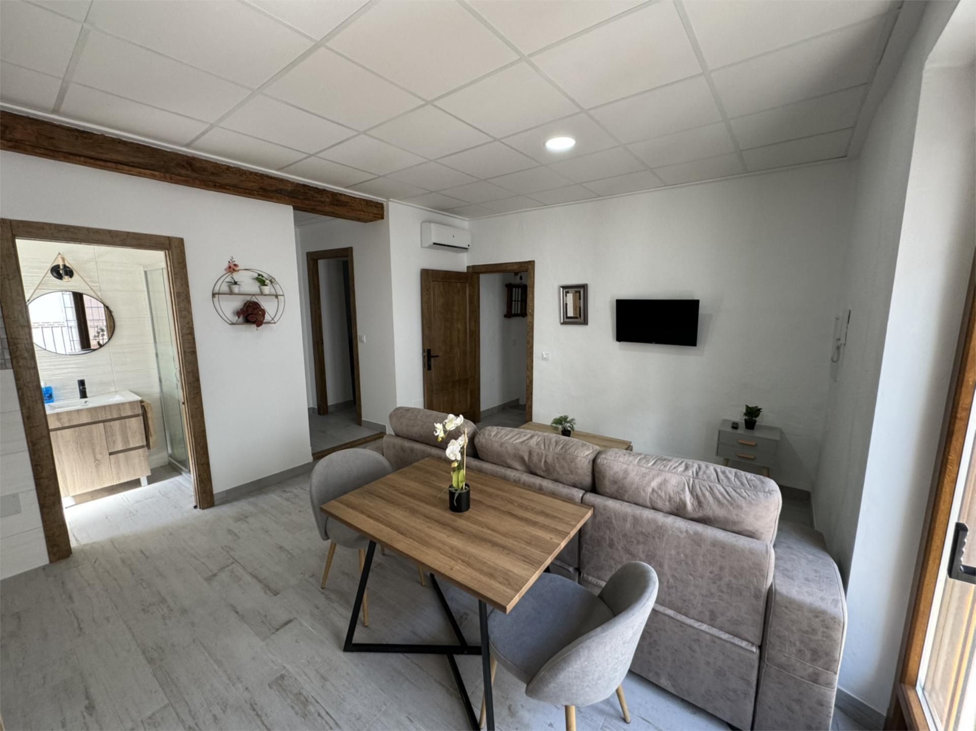 Living room of Apartment to rent in Vélez-Blanco  with Air Conditioner, Heating and Furnished