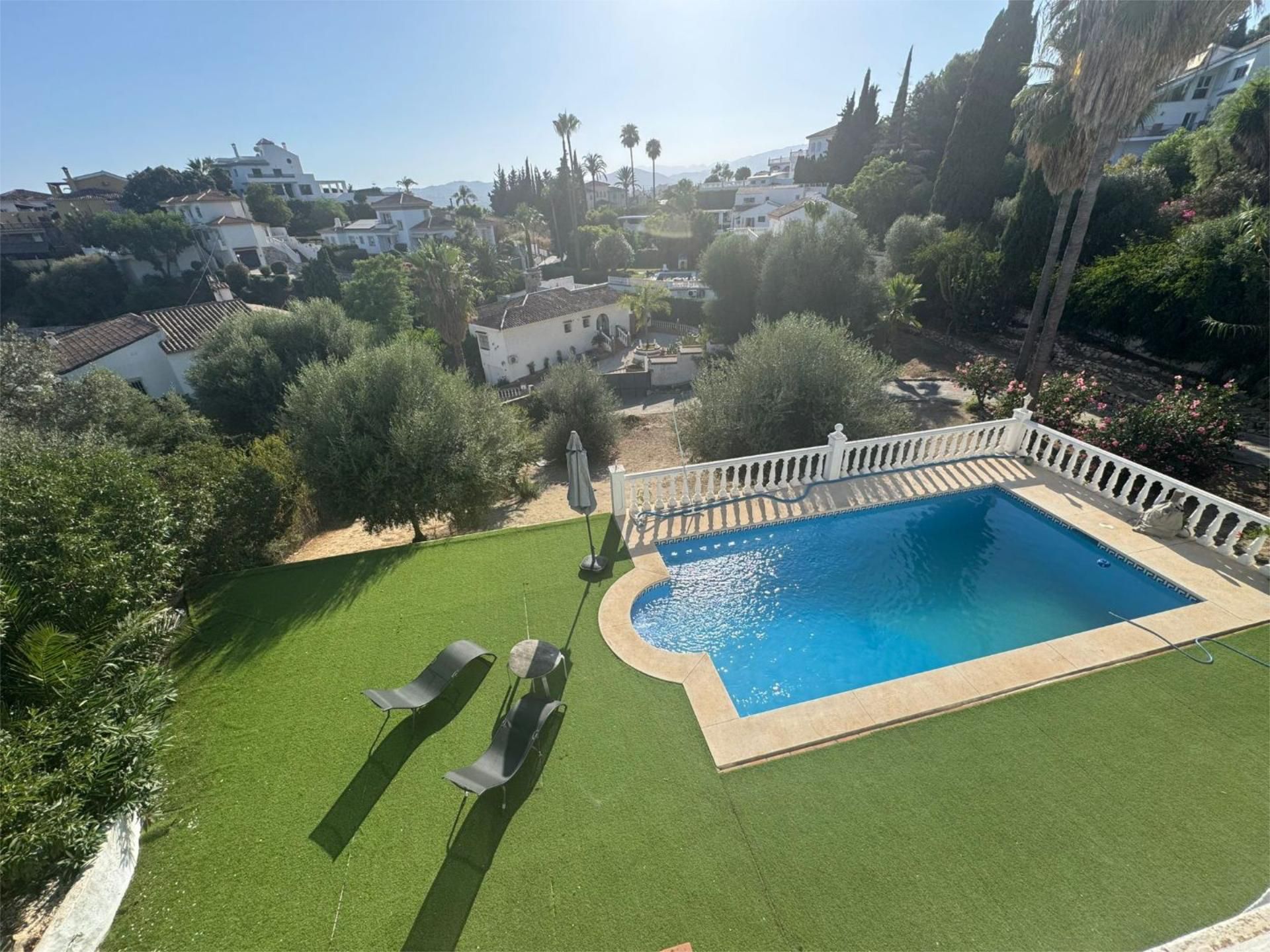 Garden of House or chalet for sale in Mijas  with Air Conditioner, Terrace and Swimming Pool