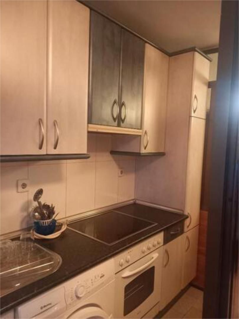 Cuina de Apartament de lloguer en León Capital  amb Calefacció i Moblat