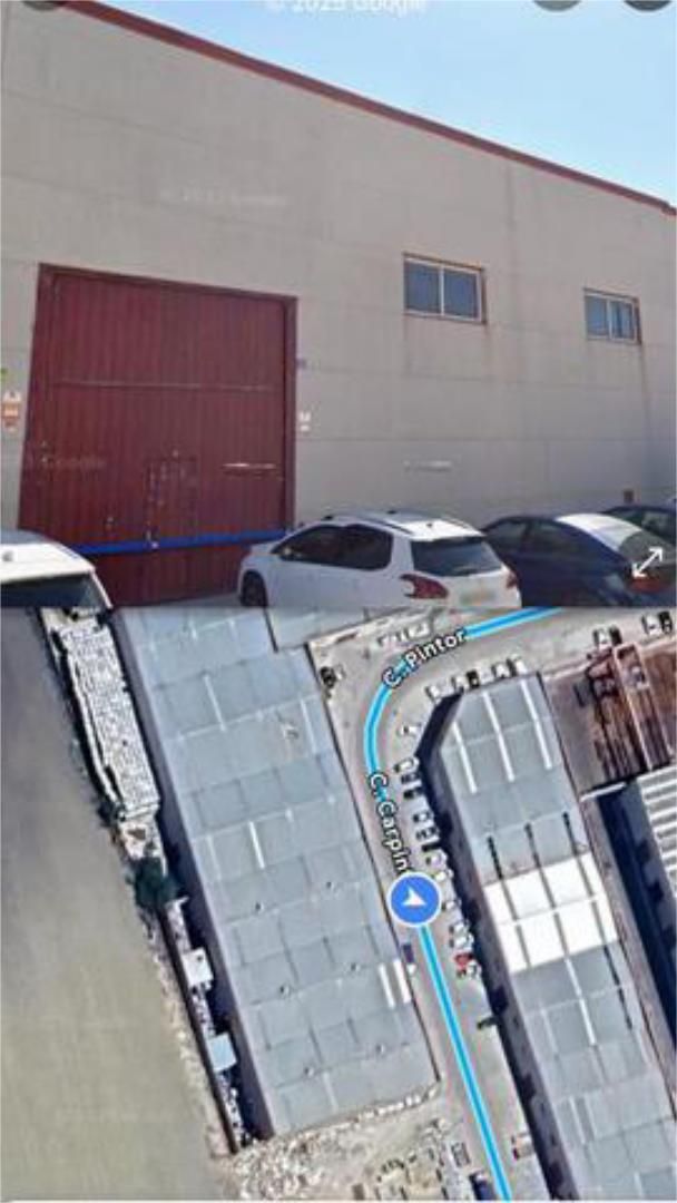 Aparcament de Nau industrial de lloguer en Los Molares