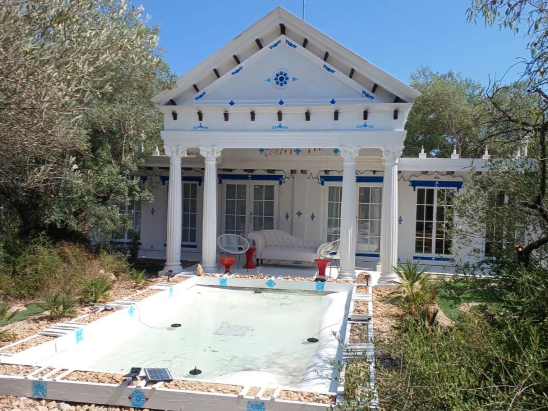 Piscina de Casa o xalet de lloguer en L'Ametlla de Mar  amb Aire condicionat, Calefacció i Jardí privat