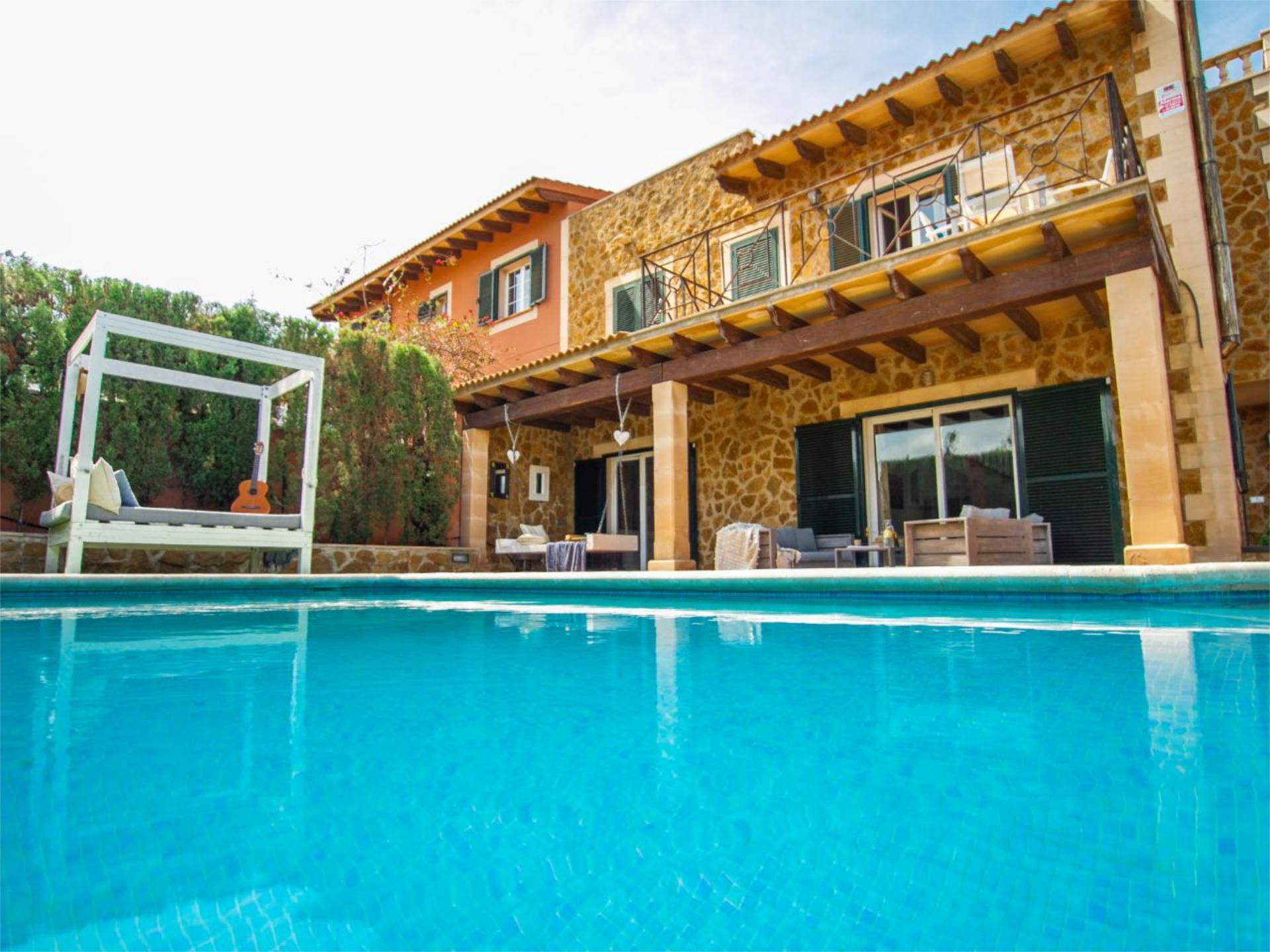Jardí de Casa o xalet en venda en Llucmajor amb Aire condicionat, Terrassa i Piscina