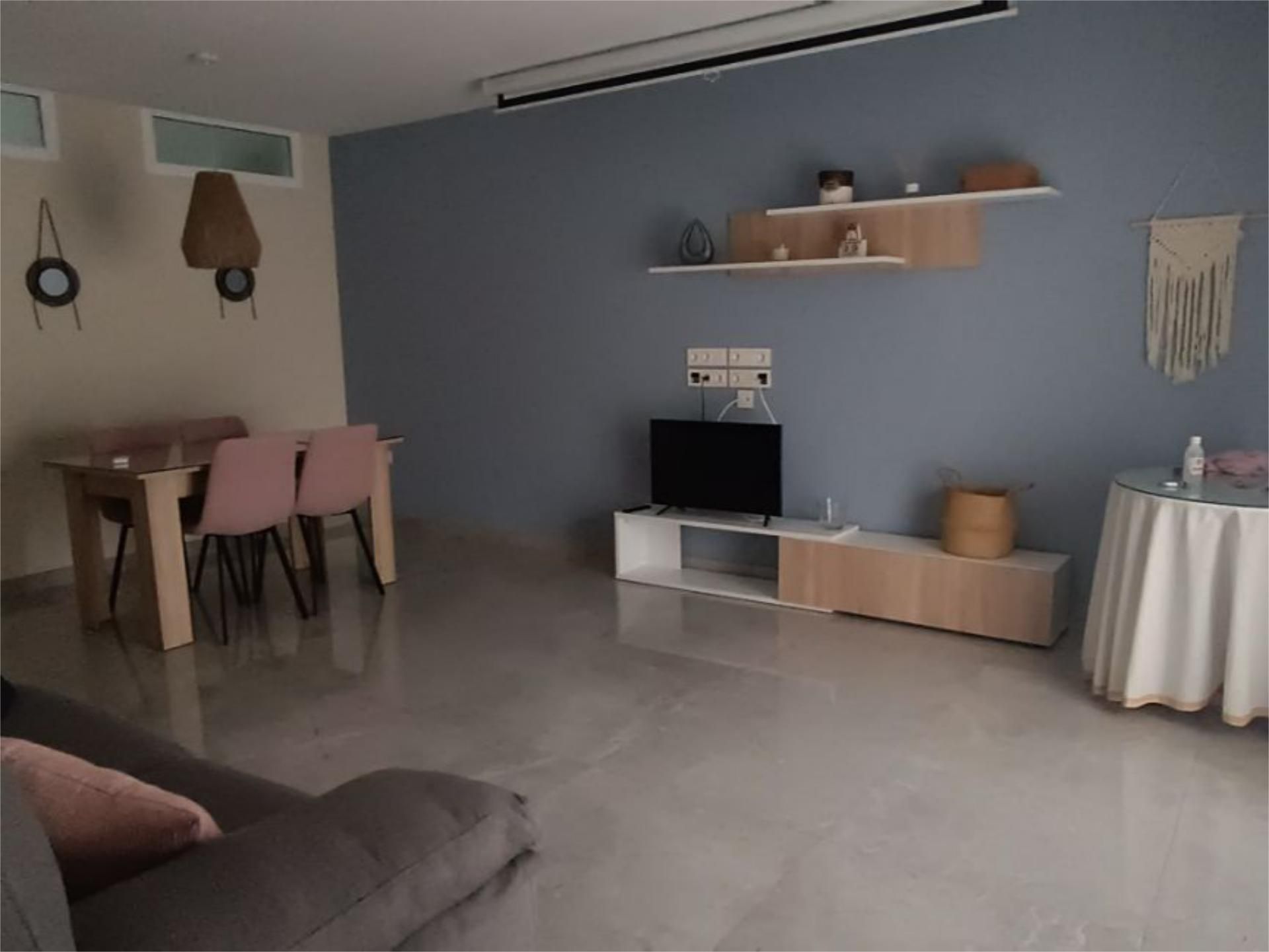 Living room of Flat to rent in Garrucha  with Air Conditioner, Heating and Furnished
