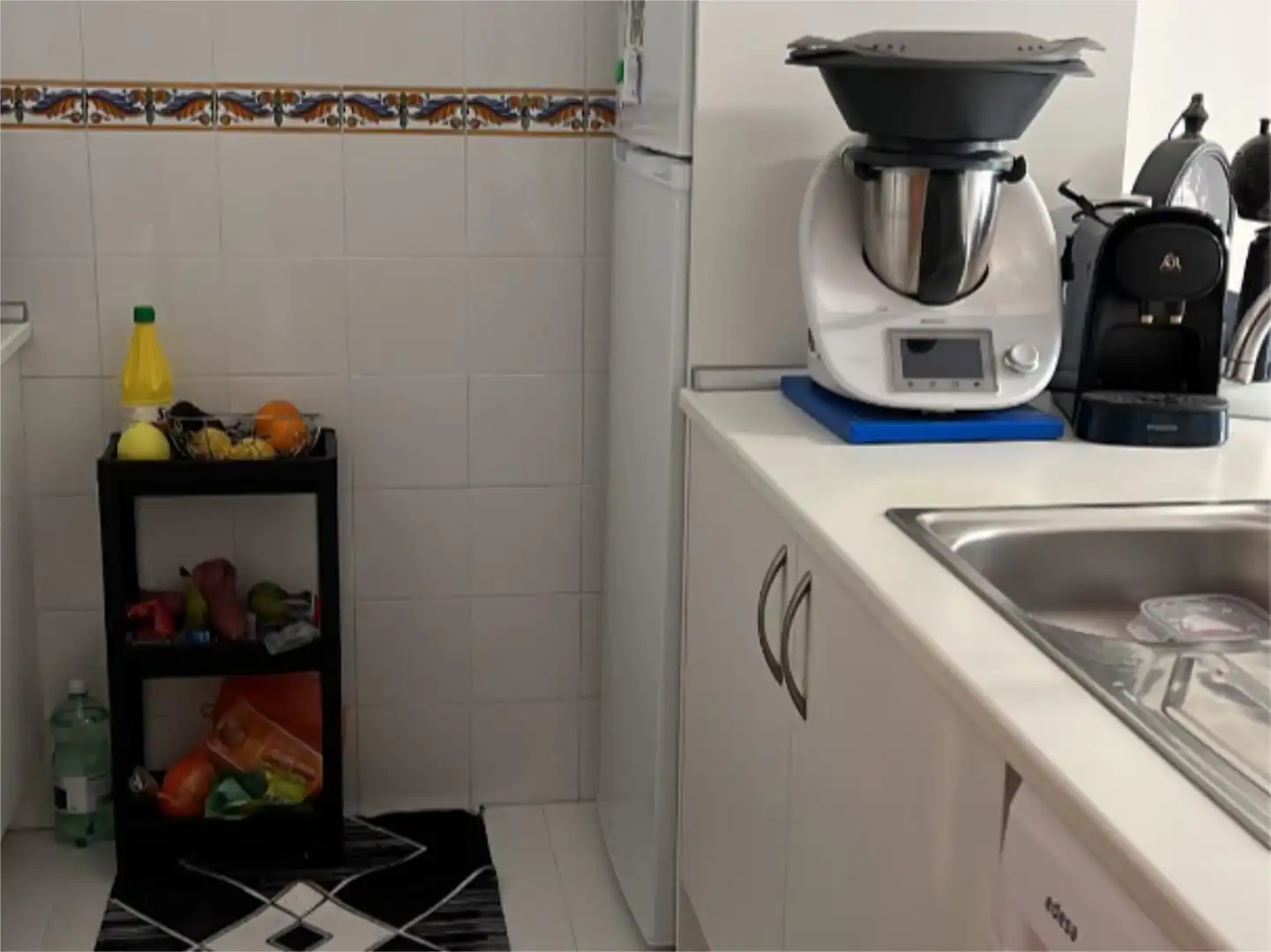 Küche von Wohnung zur untervermieten in Pozuelo de Alarcón mit Klimaanlage, Heizung und Terrasse