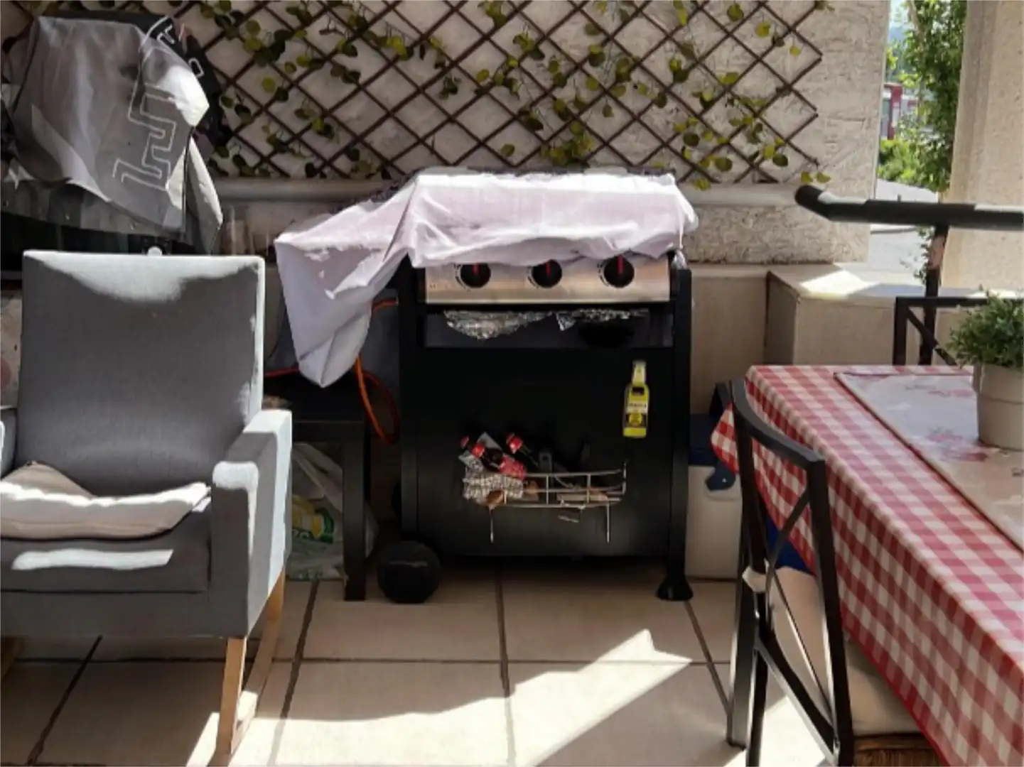 Garten von Wohnung zur untervermieten in Pozuelo de Alarcón mit Klimaanlage, Heizung und Terrasse