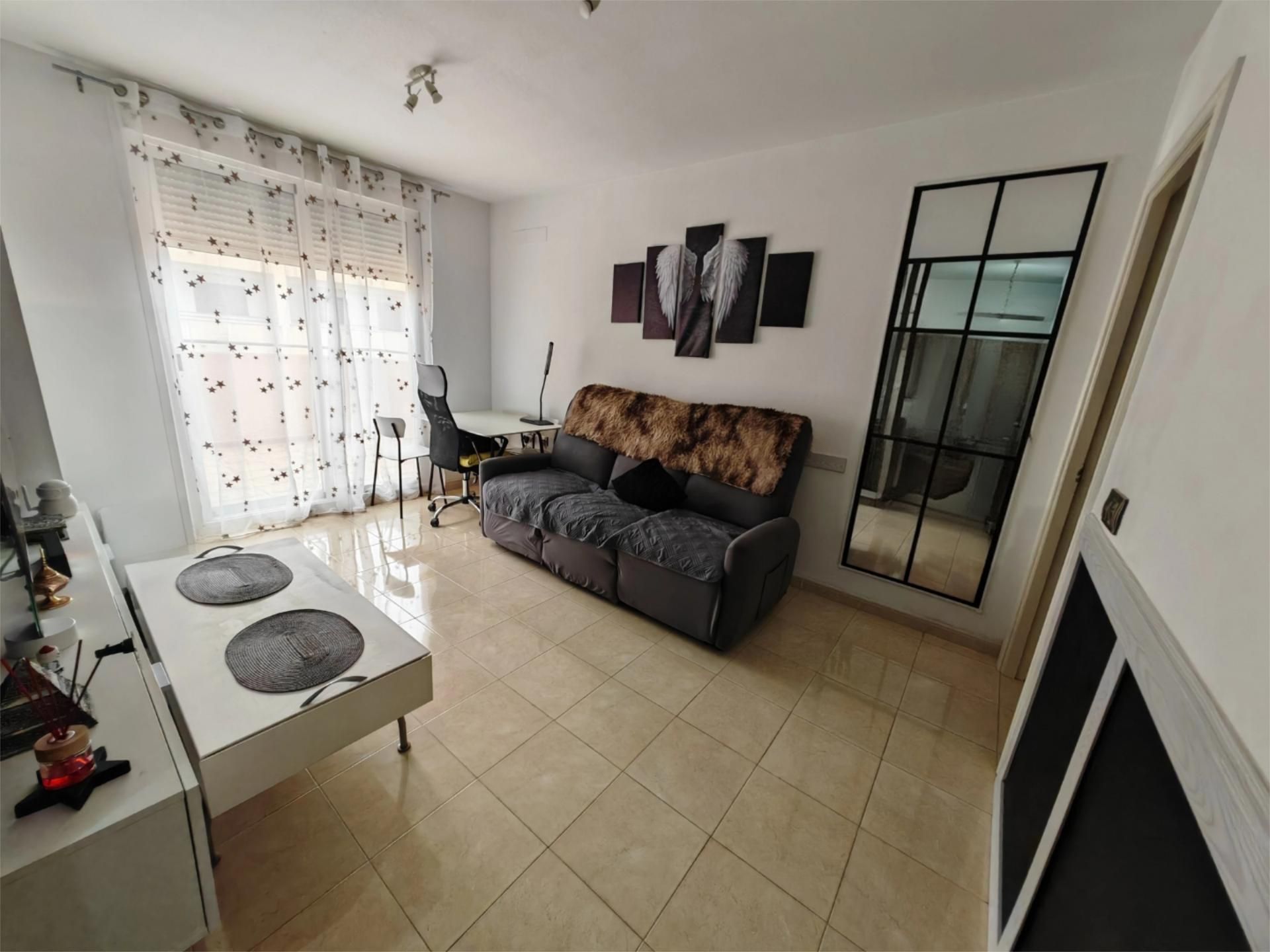 Sala d'estar de Pis en venda en Vícar amb Terrassa
