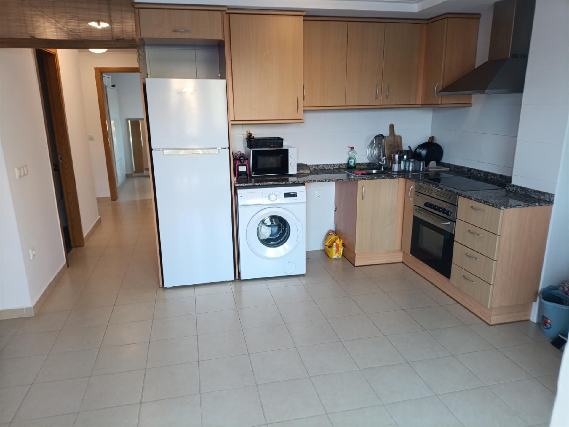 Kitchen of Flat to share in Moncofa  with Air Conditioner, Terrace and Storage room