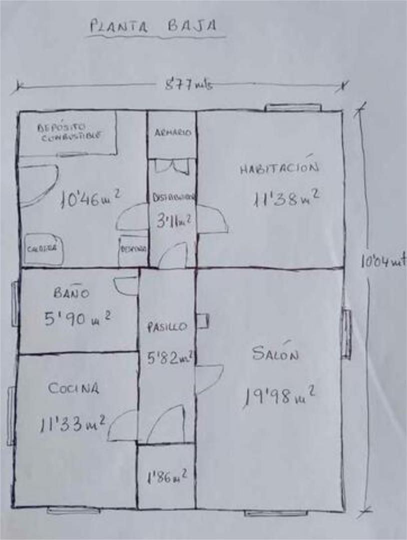 Casa o chalet en venta en Baños de Molgas con Calefacción y Amueblado