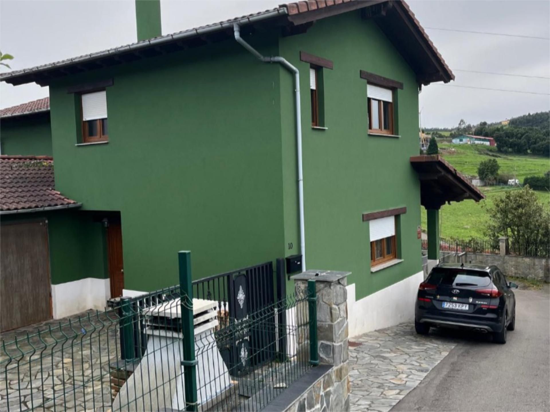 Exterior view of House or chalet for sale in Soto del Barco  with Terrace