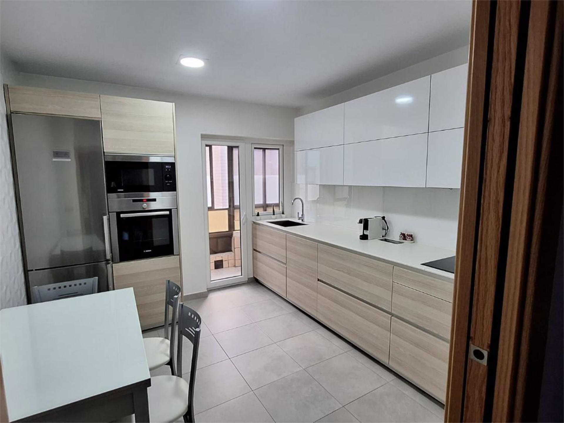 Kitchen of Flat for sale in Mieres (Asturias)  with Heating, Parquet flooring and Terrace