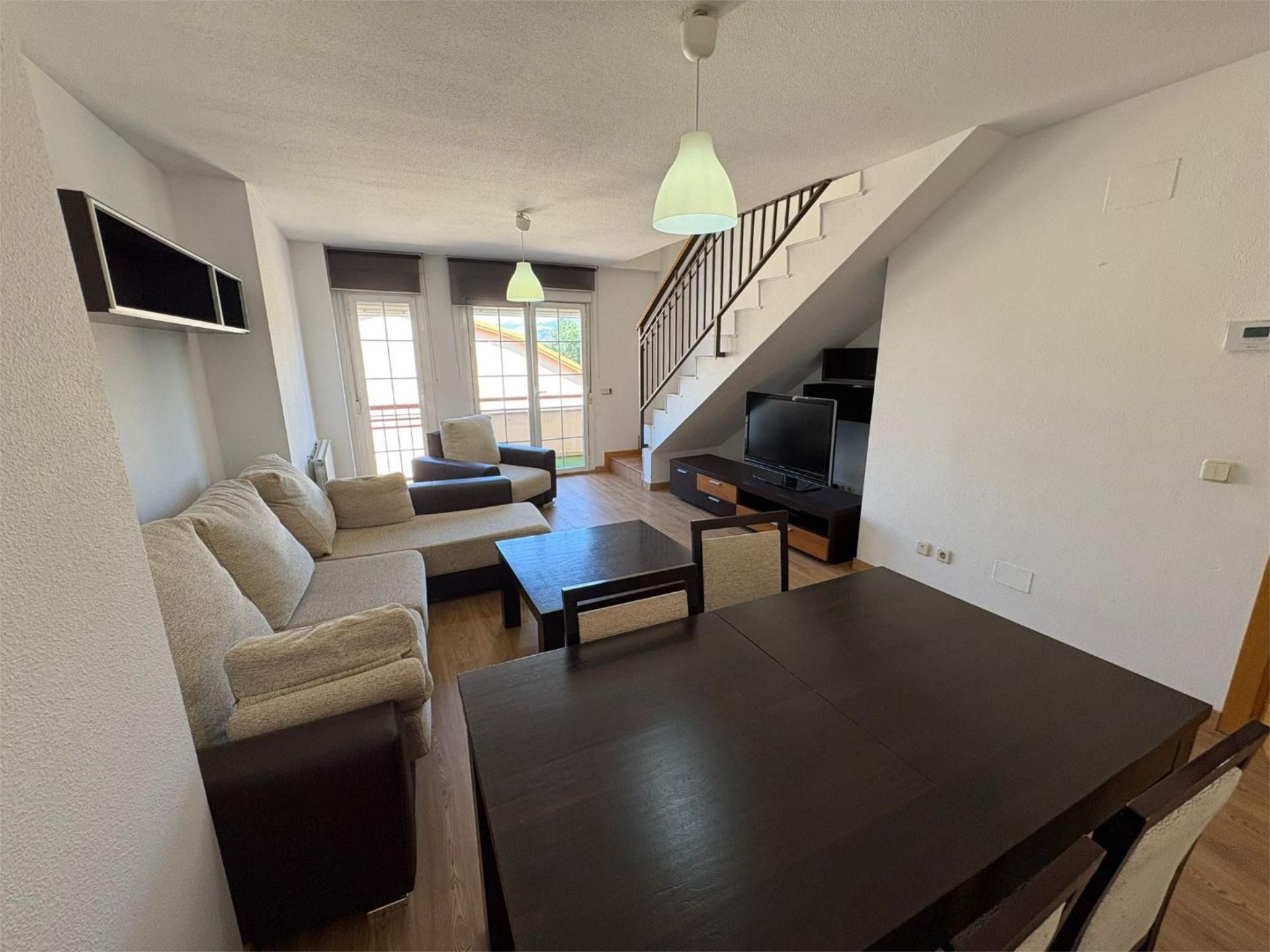 Living room of Flat for sale in Collado Villalba  with Terrace, Swimming Pool and Balcony