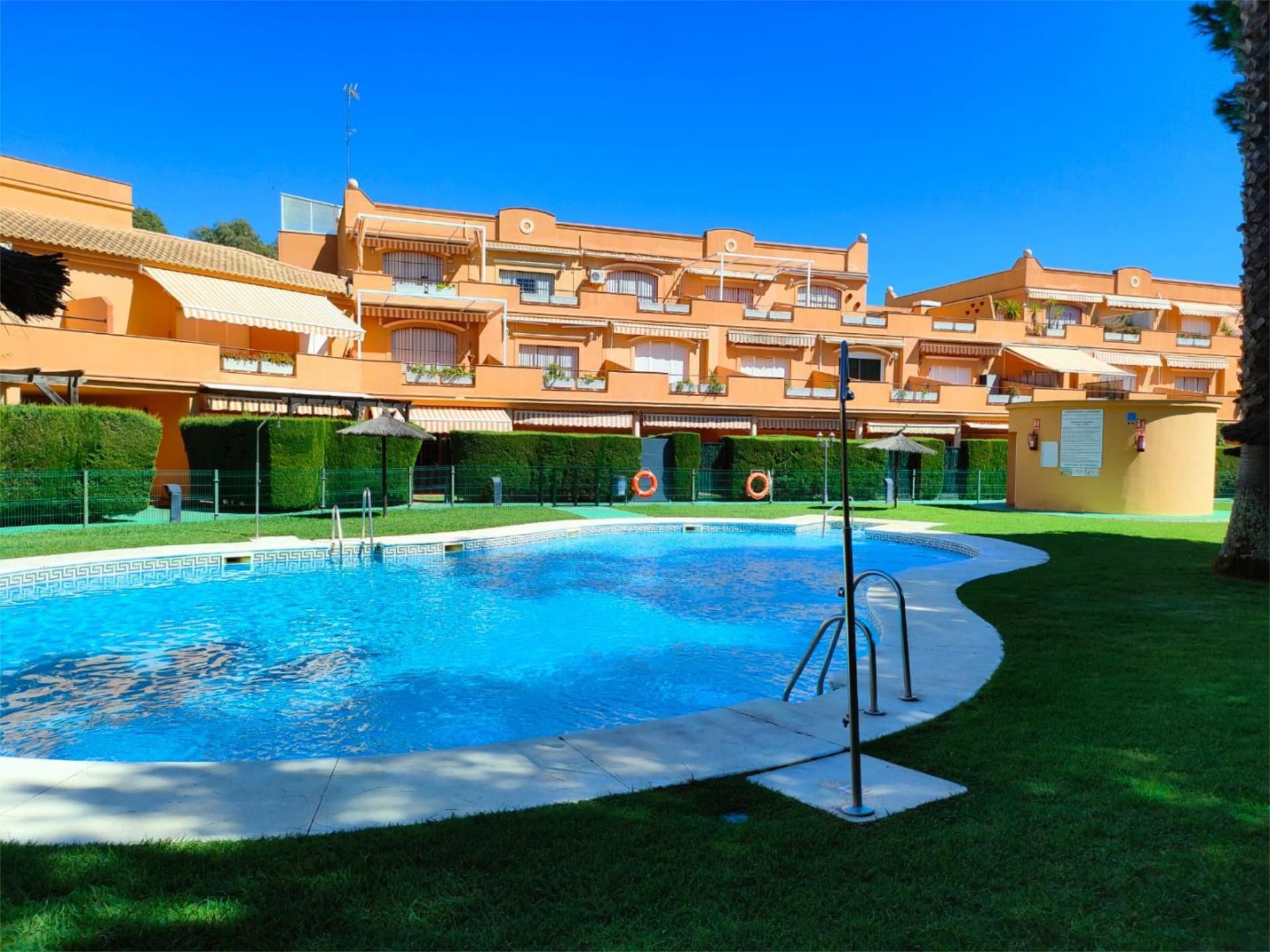 Garden of Flat for sale in Islantilla  with Terrace and Swimming Pool