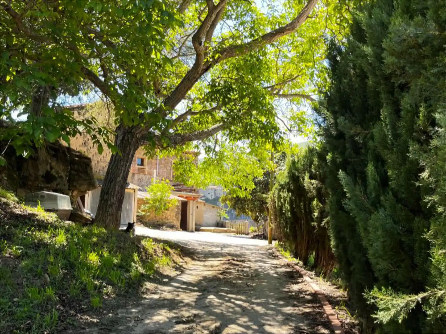 Finca rústica en venta en Barri Cos-nucli, 10, Montagut i Oix Vista exterior de Finca rústica en venta en Montagut i Oix con Terraza y Balcón