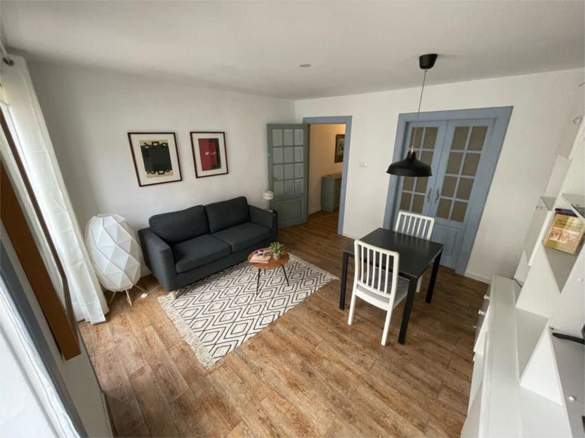 Living room of Flat to rent in A Coruña Capital   with Furnished