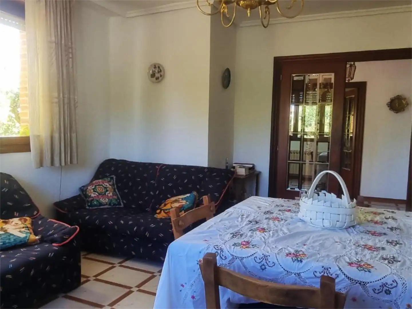 Wohnung zum Verkauf in Poblado Villanueva la Blanca, 22, Villarcayo de Merindad de Castilla la Vieja Wohnzimmer von Wohnung zum Verkauf in Villarcayo de Merindad de Castilla la Vieja mit Heizung, Privatgarten und Parkett