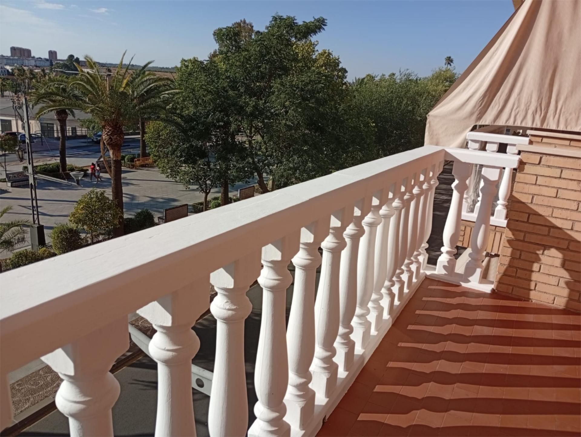 Balcony of Flat to rent in Linares  with Heating, Terrace and Storage room
