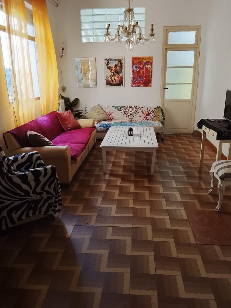 Sala d'estar de Casa adosada per a compartir en Cartagena amb Terrassa, Moblat i Forn