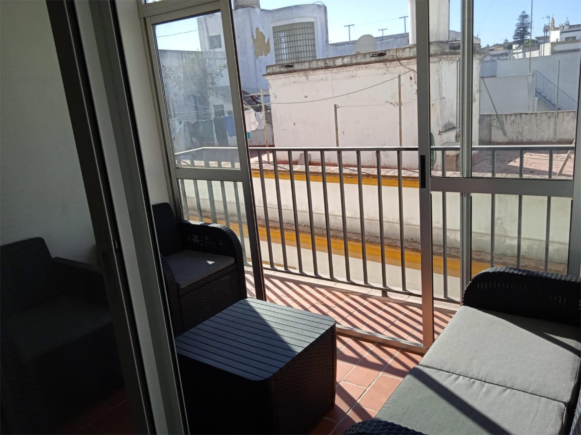 Balcony of Flat to rent in Jerez de la Frontera  with Storage room, Furnished and Balcony