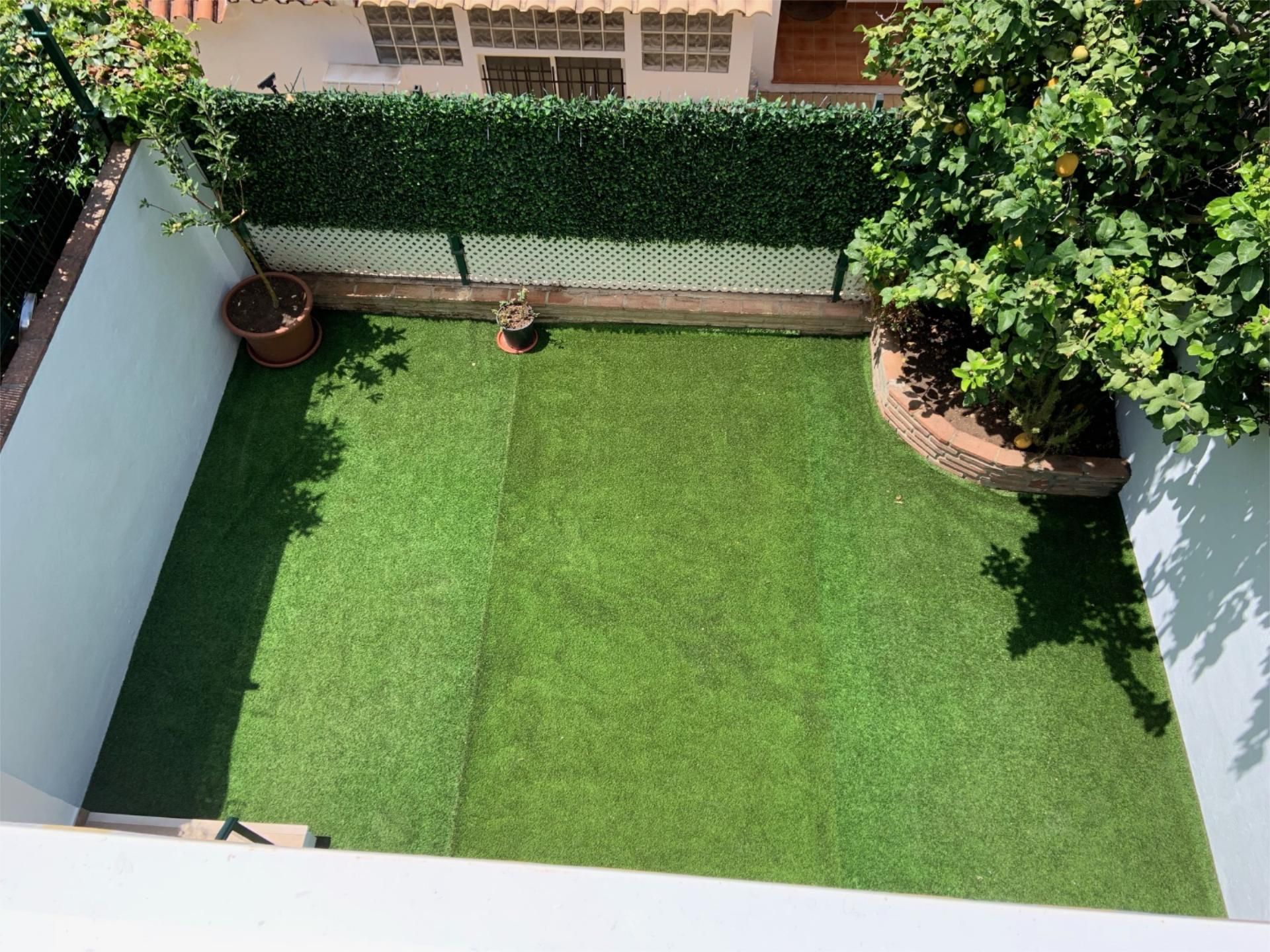 Jardí de Casa adosada per a compartir en Marbella amb Aire condicionat, Jardí privat i Terrassa