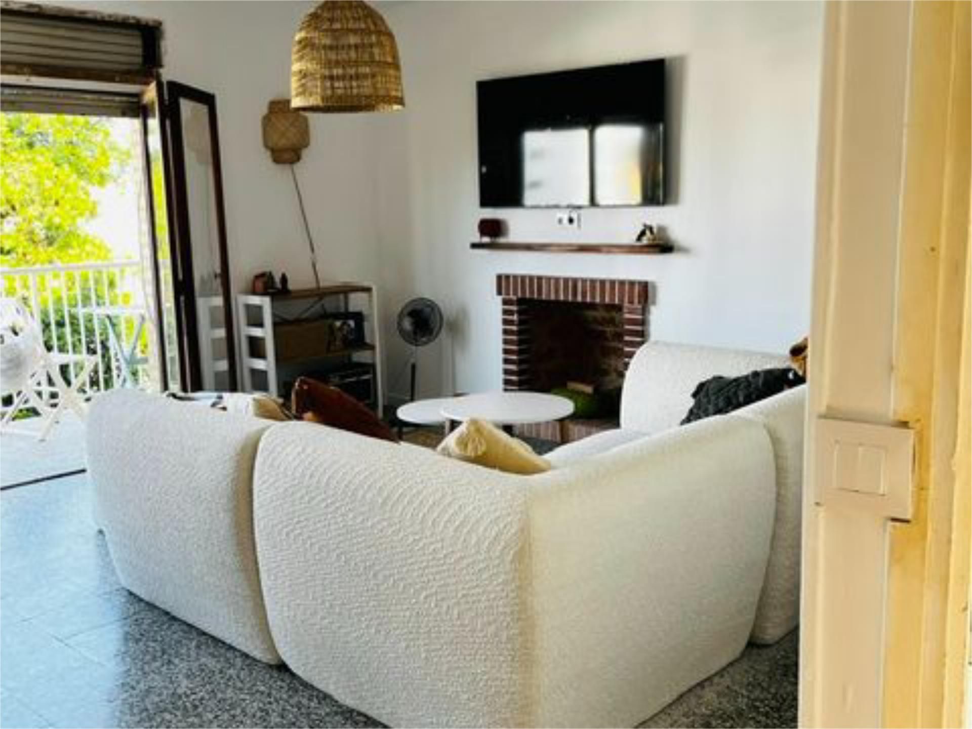 Living room of Flat to rent in Dénia  with Terrace, Furnished and Balcony