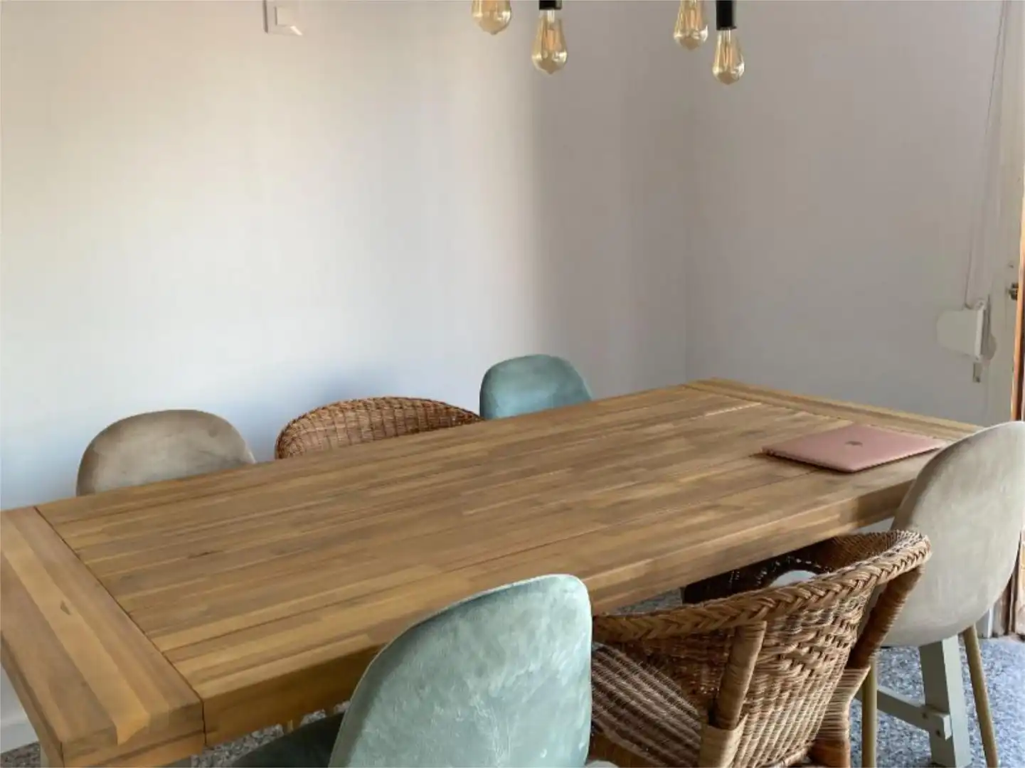 Flat for rent in Carretera de les Marines a Dénia, 222, El Palmar - Los Molinos Dining room of Flat for rent in Dénia with Terrace, Furnished and Balcony