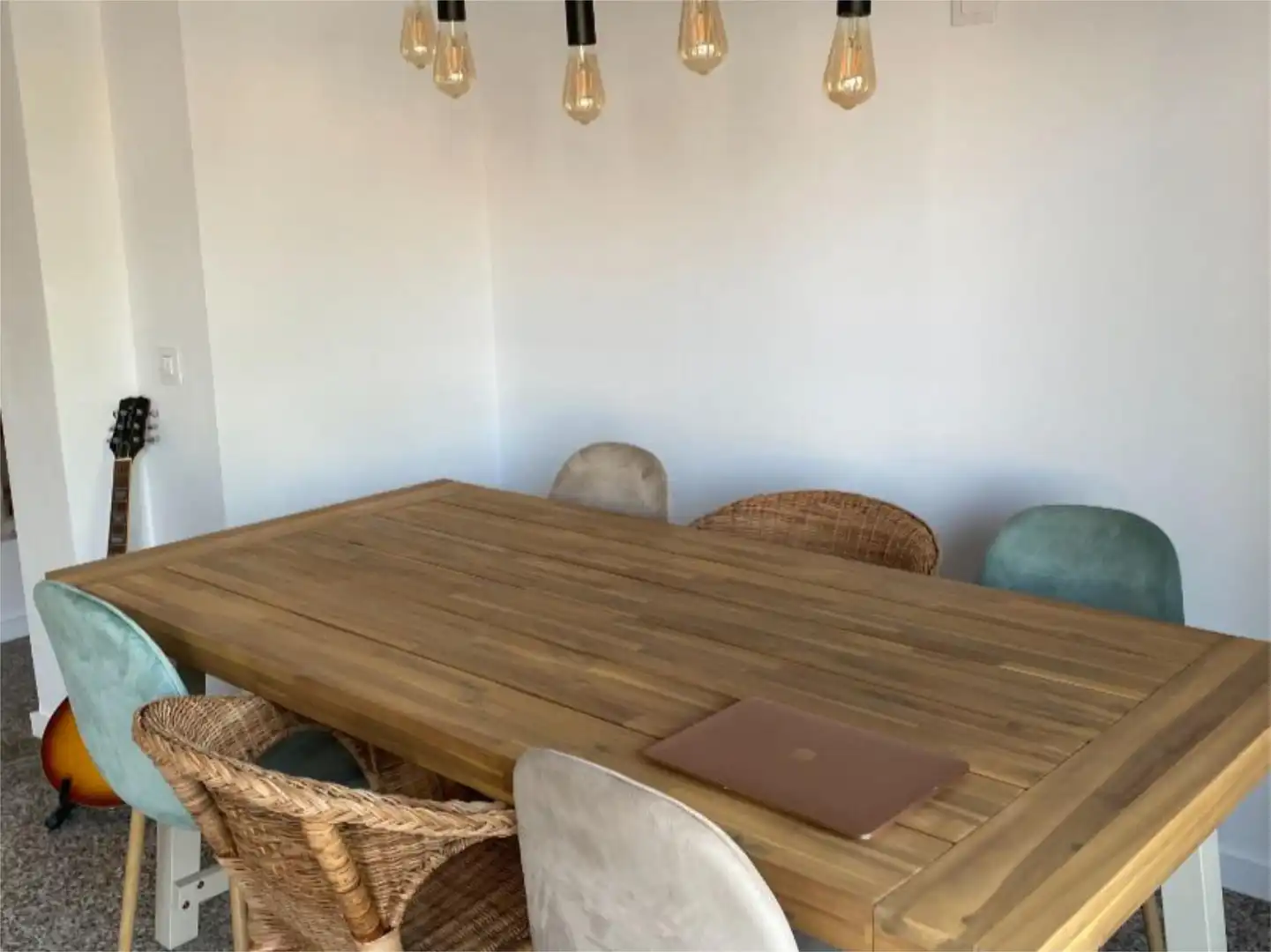 Flat for rent in Carretera de les Marines a Dénia, 222, El Palmar - Los Molinos Dining room of Flat for rent in Dénia with Terrace, Furnished and Balcony