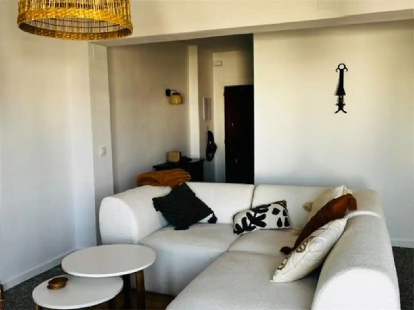 Flat for rent in Carretera de les Marines a Dénia, 222, El Palmar - Los Molinos Living room of Flat for rent in Dénia with Terrace, Furnished and Balcony