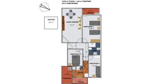 Foto 5 de Pis en venda a Carretera Ávila-casavieja, 15, Mijares, Ávila