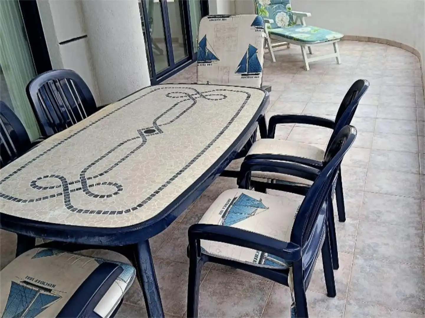 Terrace of Flat for sale in Calpe / Calp  with Air Conditioner, Heating and Terrace