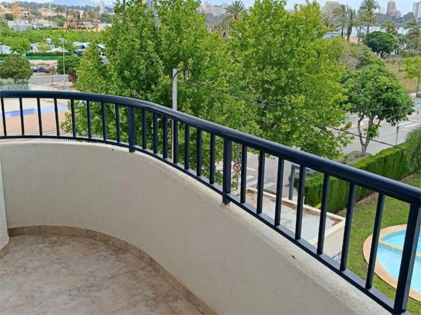Balcony of Flat for sale in Calpe / Calp  with Air Conditioner, Heating and Terrace
