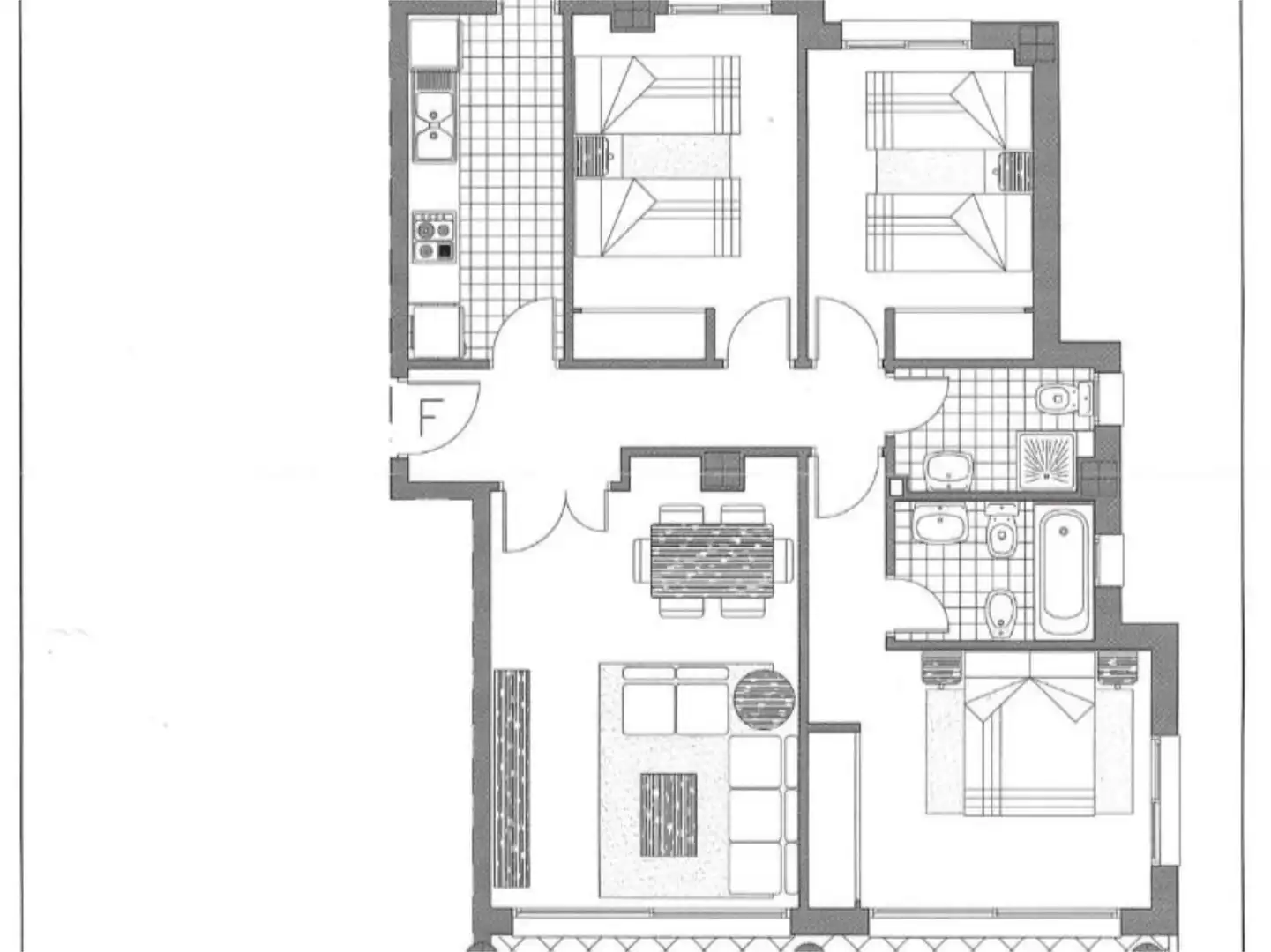 Flat for sale in Calpe / Calp  with Air Conditioner, Heating and Terrace