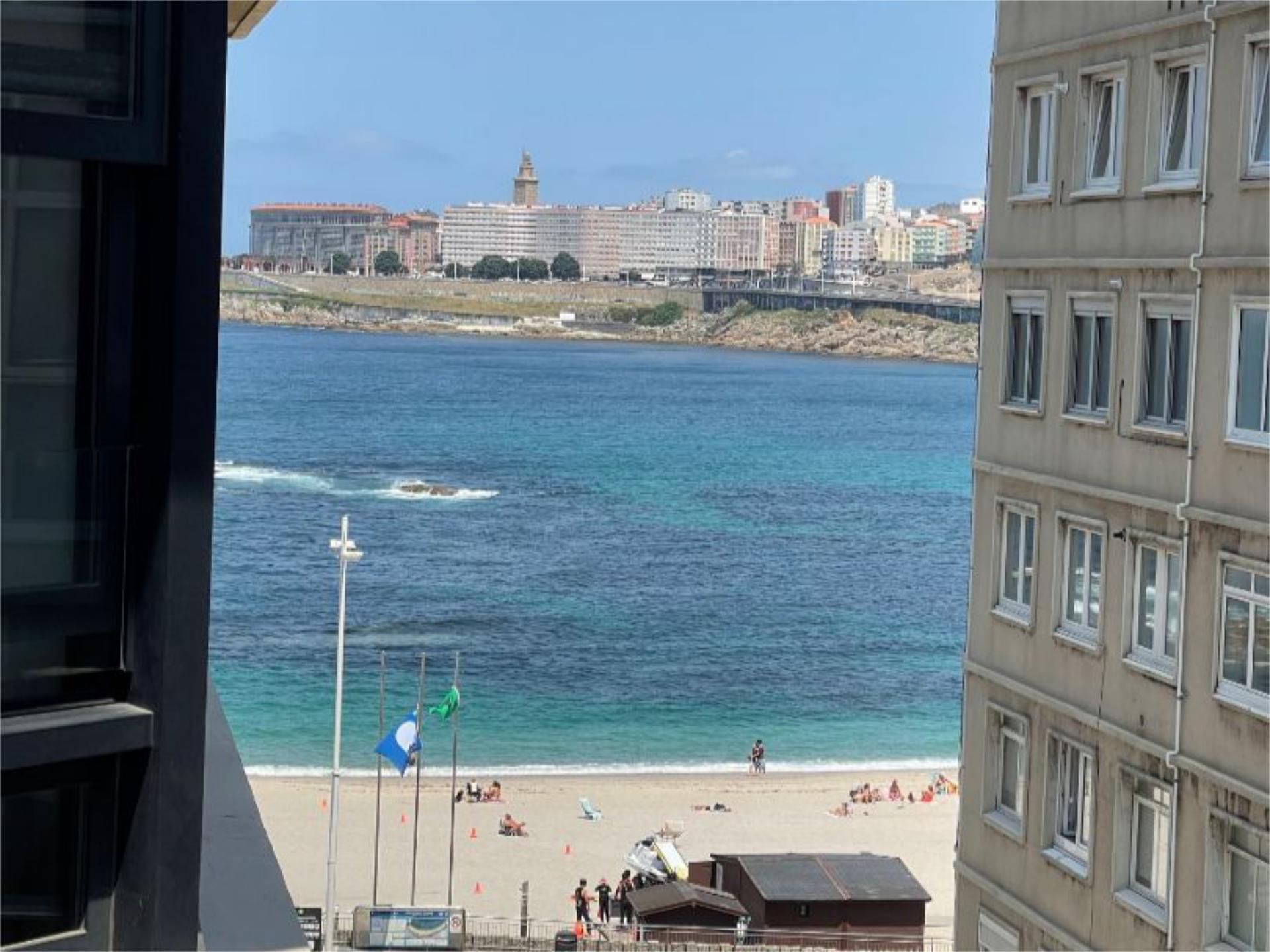 Exterior view of Flat to rent in A Coruña Capital   with Terrace and Balcony