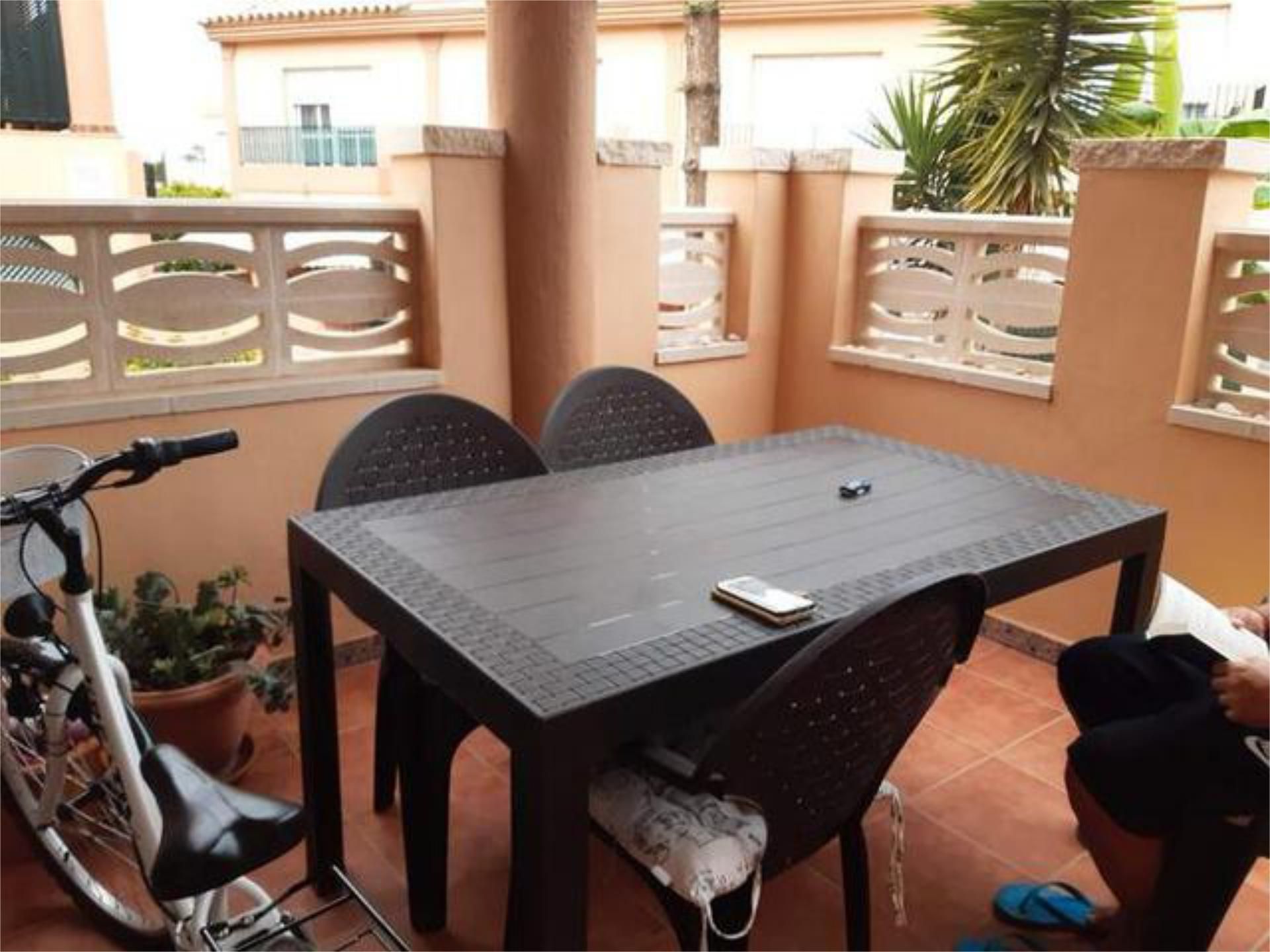 Terrassa de Apartament de lloguer en Chiclana de la Frontera amb Jardí privat, Terrassa i Piscina
