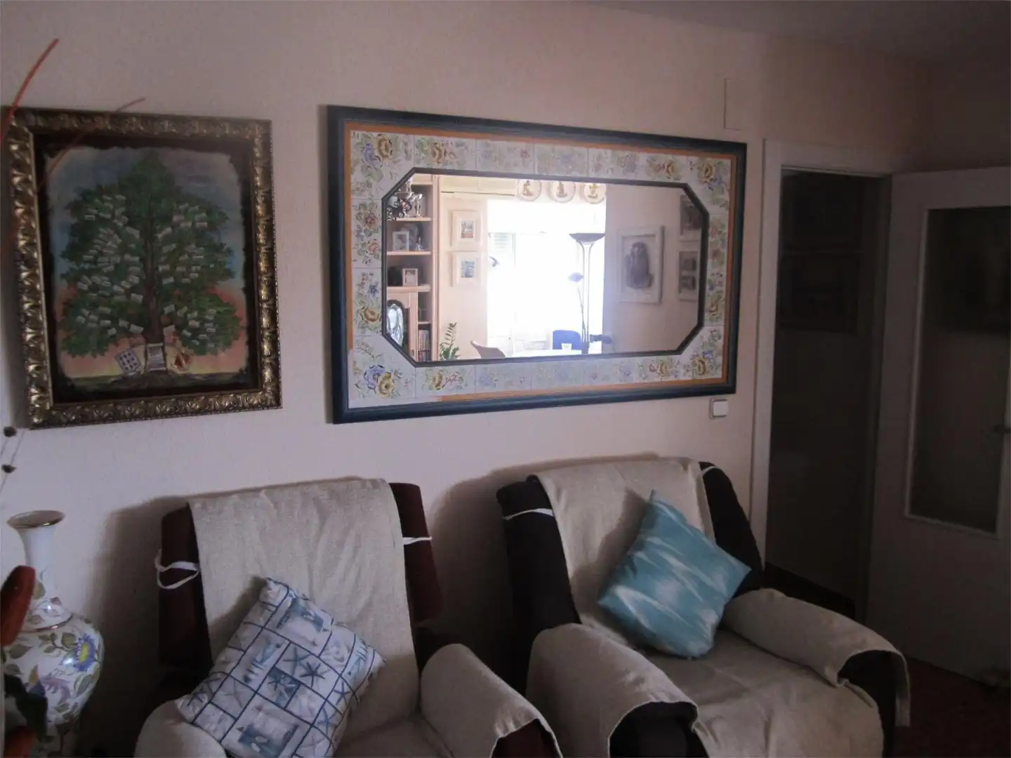 Apartament de lloguer a Carrer de Massamagrell, 1, Puçol Ciudad Sala d'estar de Apartament de lloguer en Puçol amb Aire condicionat, Piscina i Balcó