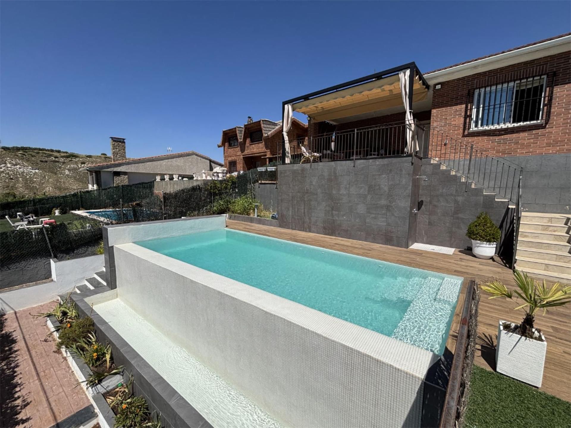Swimming pool of House or chalet for sale in Villalbilla  with Terrace, Swimming Pool and Balcony