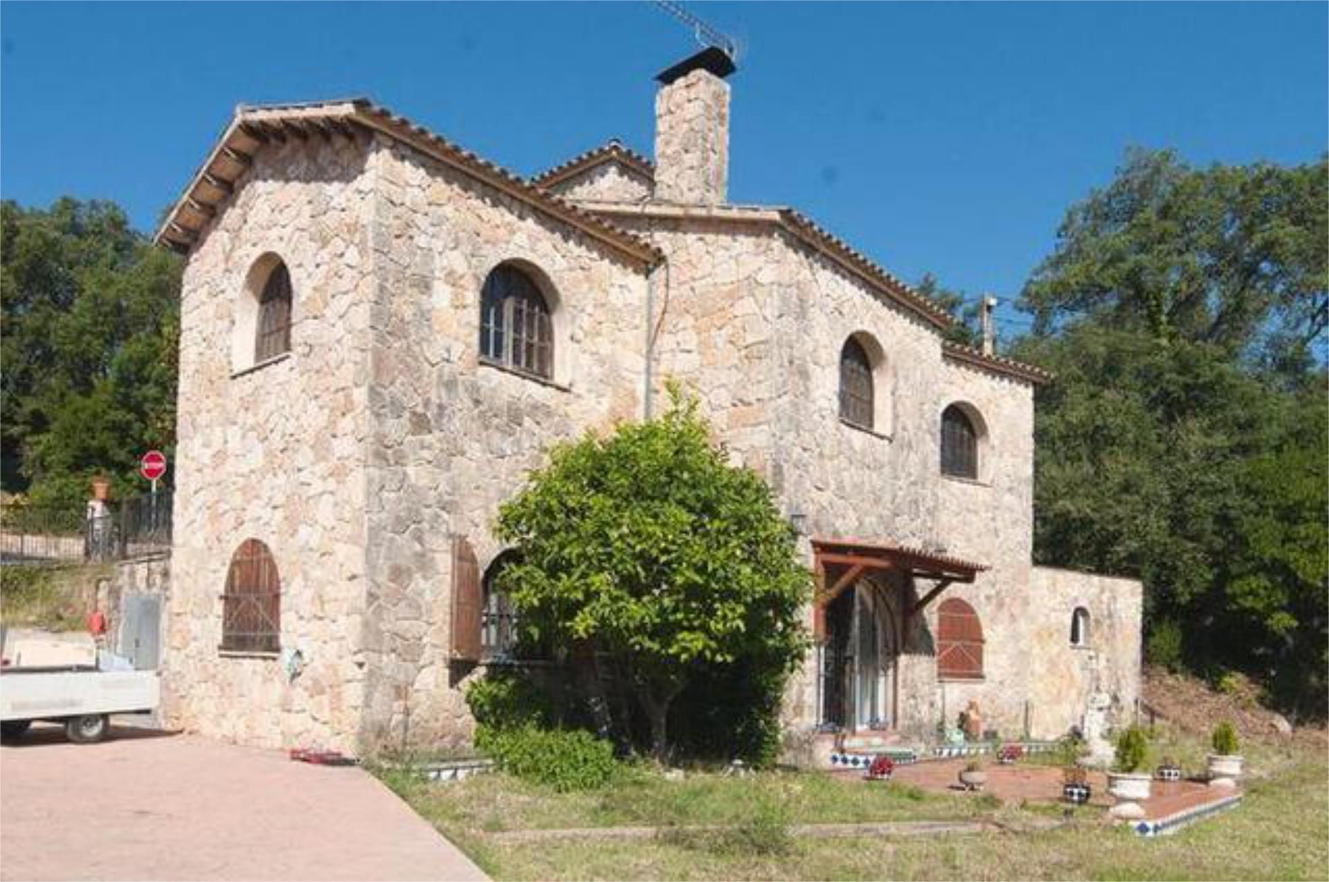 Vista exterior de Casa o xalet en venda en Santa Cristina d'Aro amb Terrassa