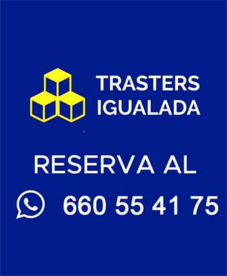 Trastero de alquiler en Igualada