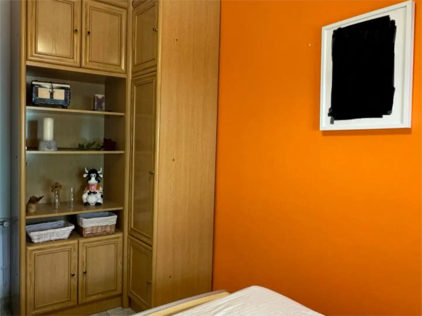 Bedroom of Flat for share in Getafe  with Heating, Parquet flooring and Terrace